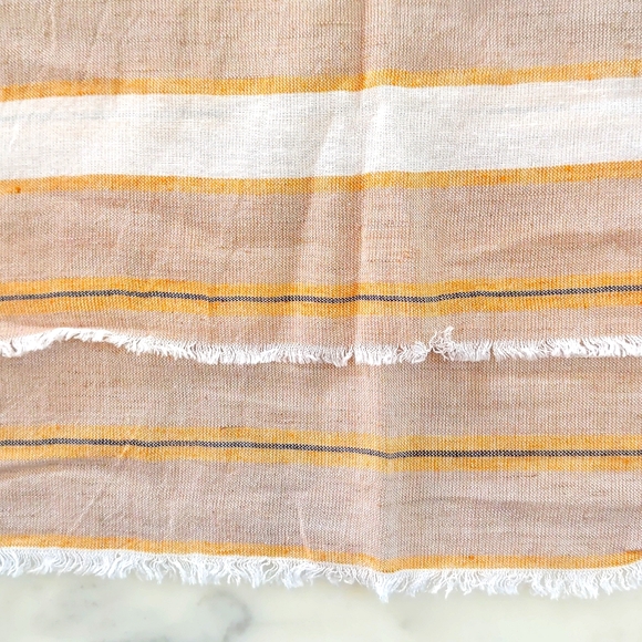 NWT. The Limited Linen/Rayon/Cotton blended scarf/wrap with multi color stripes. - Picture 2 of 4